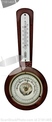 Image of vintage barometer