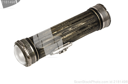 Image of vintage flashlight