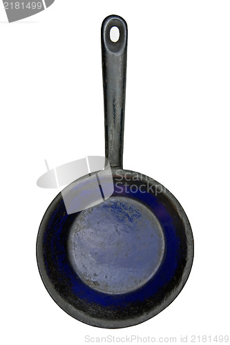 Image of vintage enameled skillet