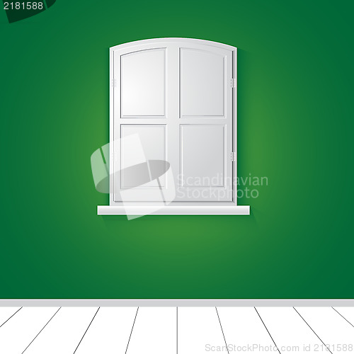 Image of  Window. Vector illustration 