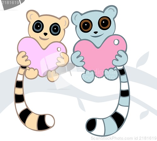 Image of Lovers lemur