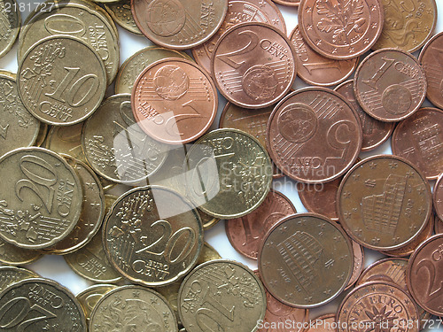 Image of Euro coins