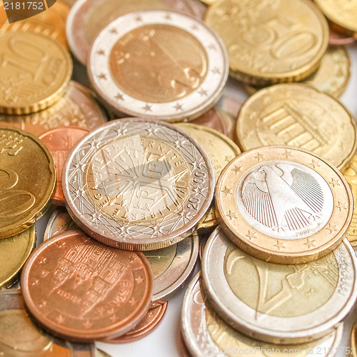 Image of Euro coins