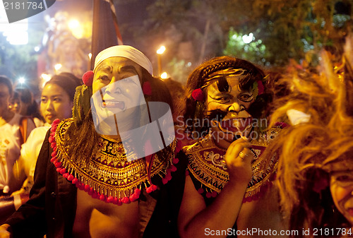 Image of Balinese New Year celebrations