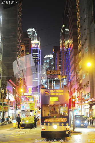 Image of Hong Kong trams