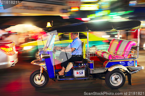 Image of Bangkok taxi