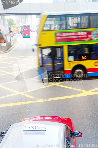 Image of Hong Kong traffic