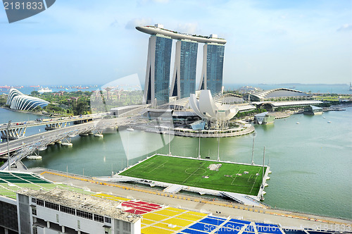 Image of Singapore bay