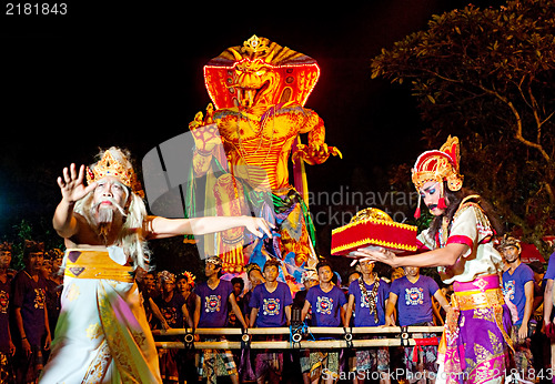 Image of Balinese New Year celebrations