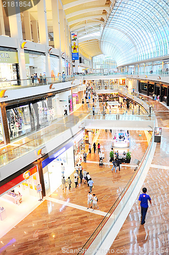 Image of Singapore shopping mall
