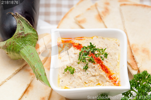 Image of moutabal baba ghanoush eggplant dip