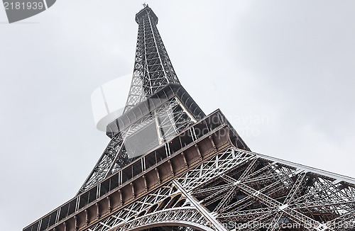 Image of Eiffel Tower in Winter