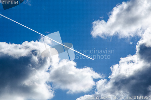 Image of Steam line in the sky