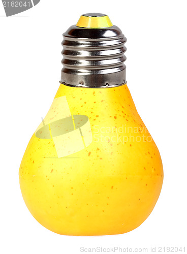 Image of Pear as lamp