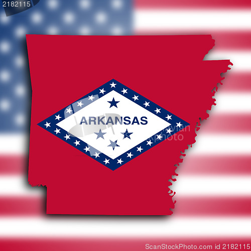 Image of Map of Arkansas