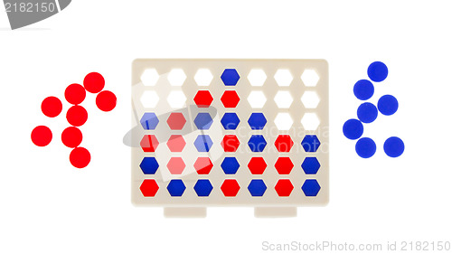 Image of Bingo, line-up 4 isolated