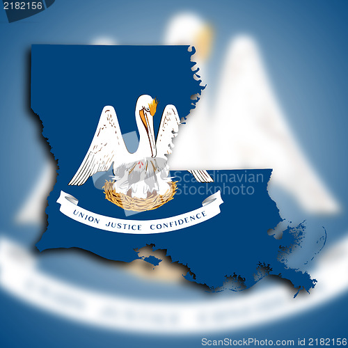 Image of Map of Louisiana