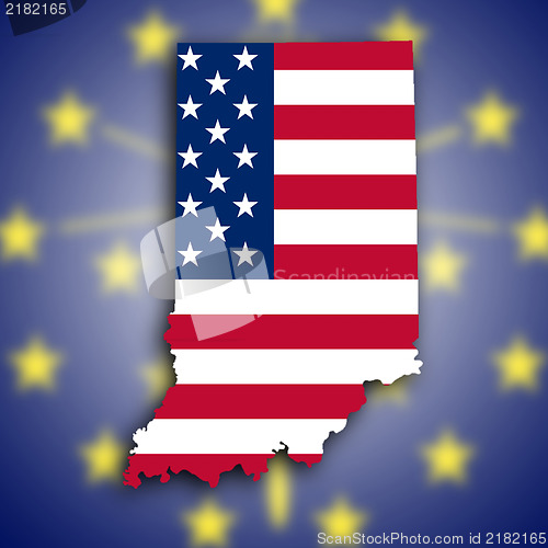 Image of Map of Indiana