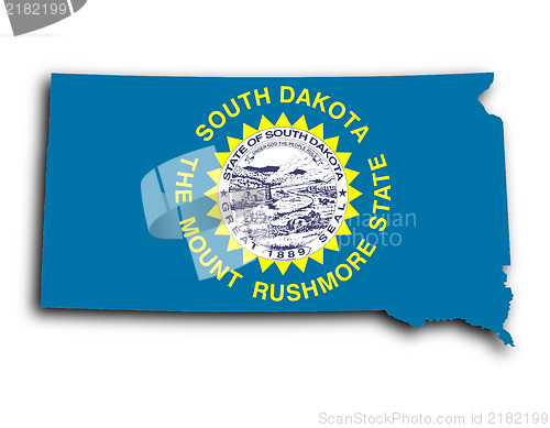 Image of Map of South Dakota