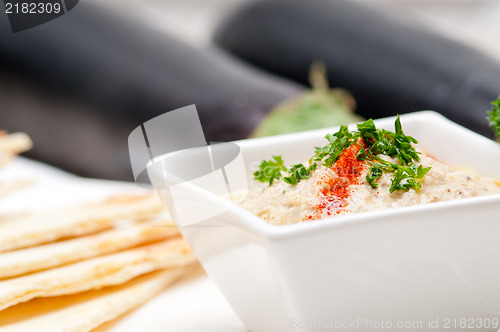 Image of moutabal baba ghanoush eggplant dip