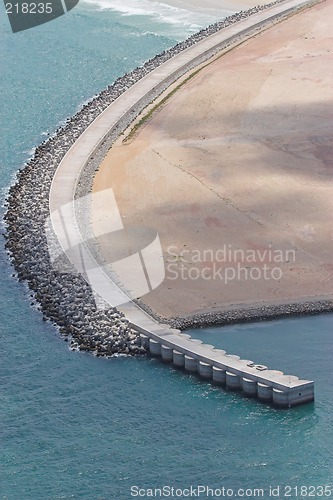 Image of harbour wall