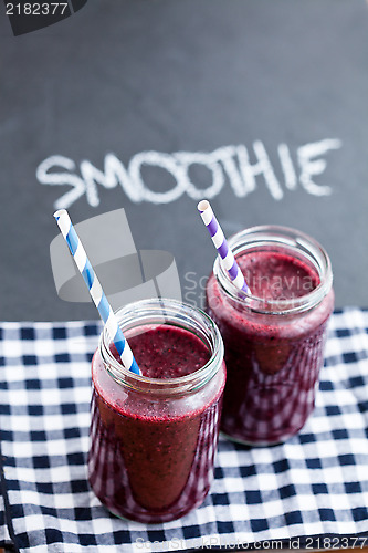 Image of Blueberry smoothies