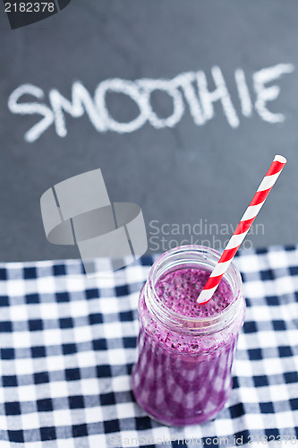 Image of Blueberry smoothie