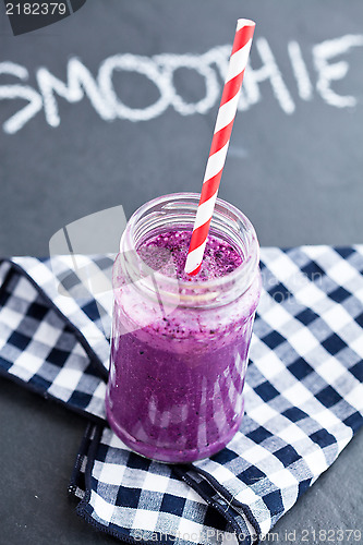 Image of Blueberry smoothie