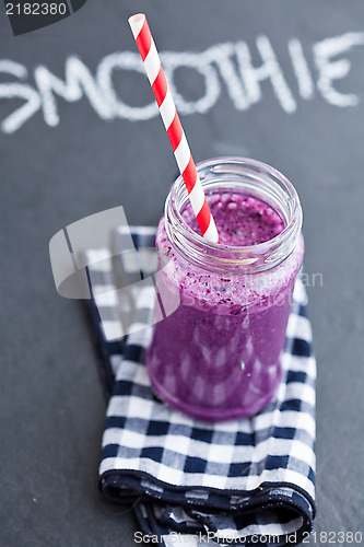 Image of Blueberry smoothie