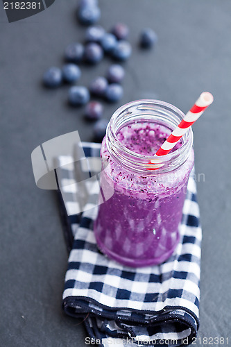 Image of Blueberry smoothie