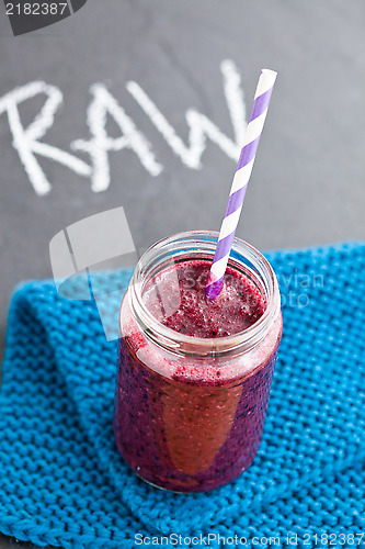 Image of Blueberry smoothie