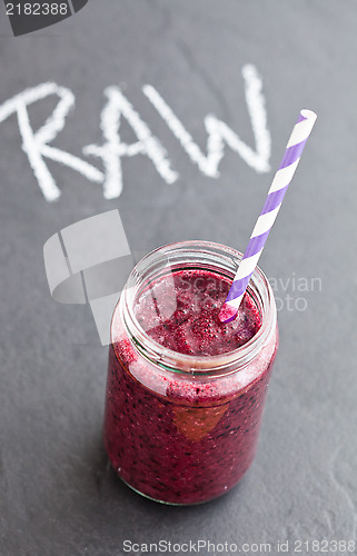 Image of Blueberry smoothie