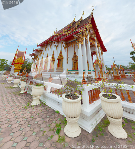 Image of Wat Chalong Buddist temple, Phuket, Thailand