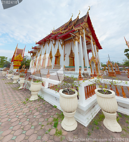 Image of Wat Chalong Buddist temple, Phuket, Thailand