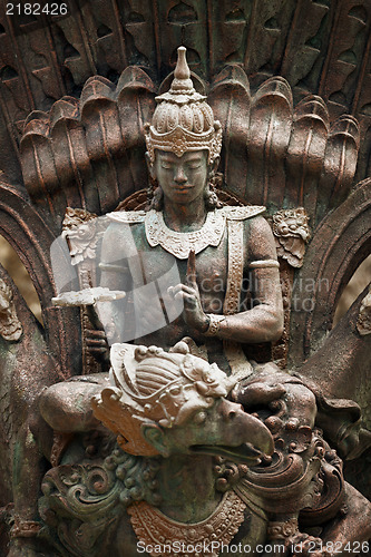 Image of Statue of Shiva on Garuda, Bali, Indonesia