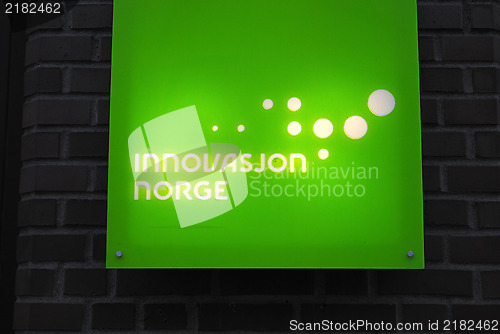 Image of Innovasjon Norge sign