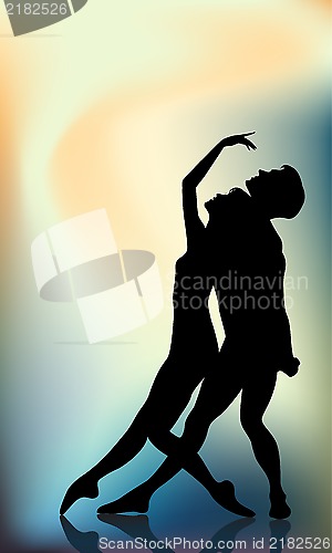 Image of Couple of a ballet dancers 