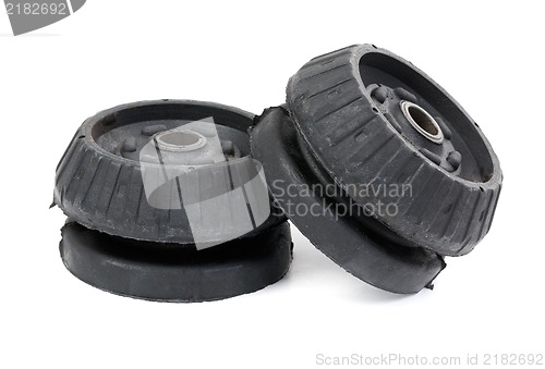 Image of Black support bearing shock absorber car