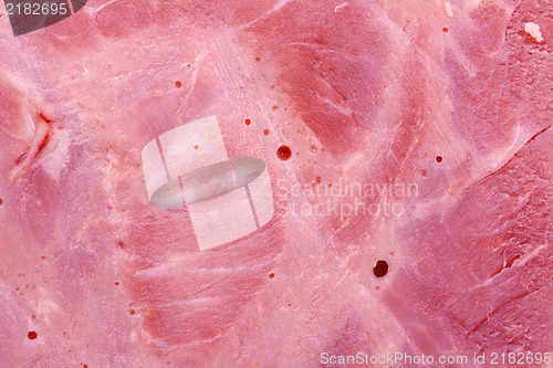 Image of serrano ham background closeup