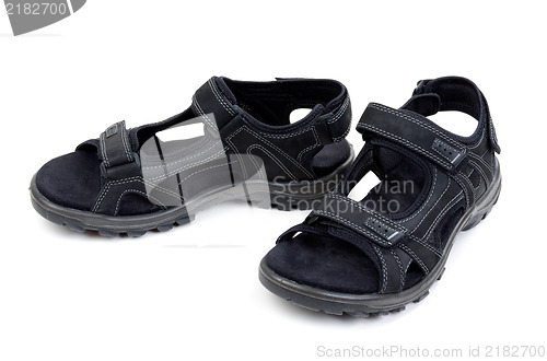 Image of pair of mens sandals