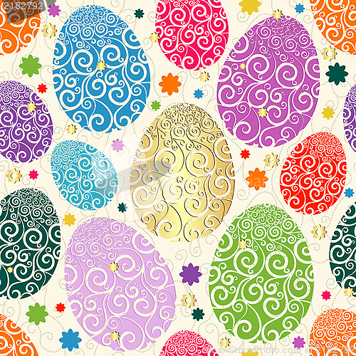 Image of Easter seamless pattern 