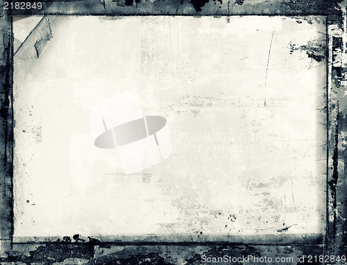 Image of Grunge retro style frame for your projects