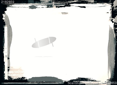Image of Grunge retro style frame for your projects
