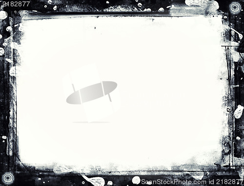 Image of Grunge retro style frame for your projects