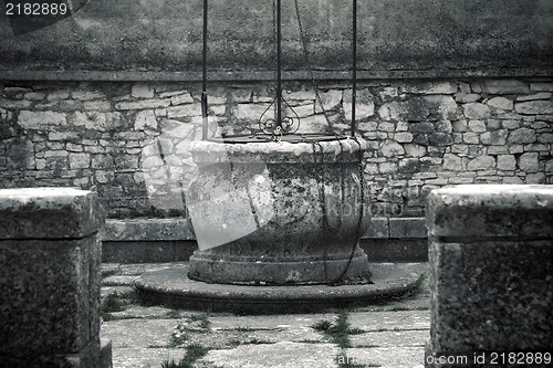 Image of Old stone well