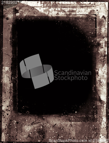 Image of Grunge retro style frame for your projects