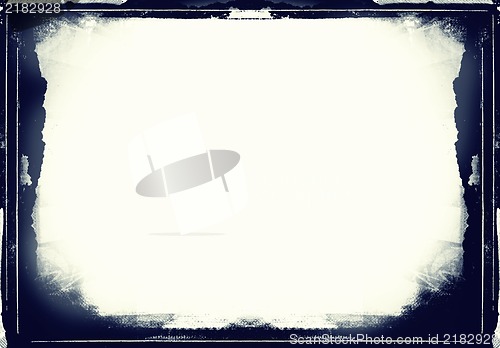 Image of Grunge retro style frame for your projects