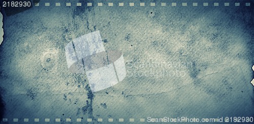 Image of Grunge film frame with space for text or image