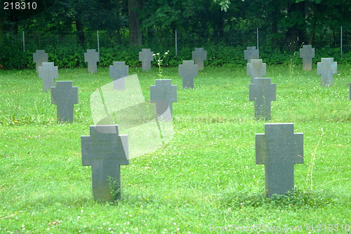 Image of war cemetery