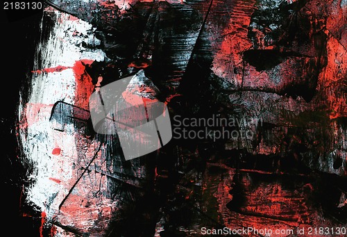 Image of Abstract mixed media background or texture
